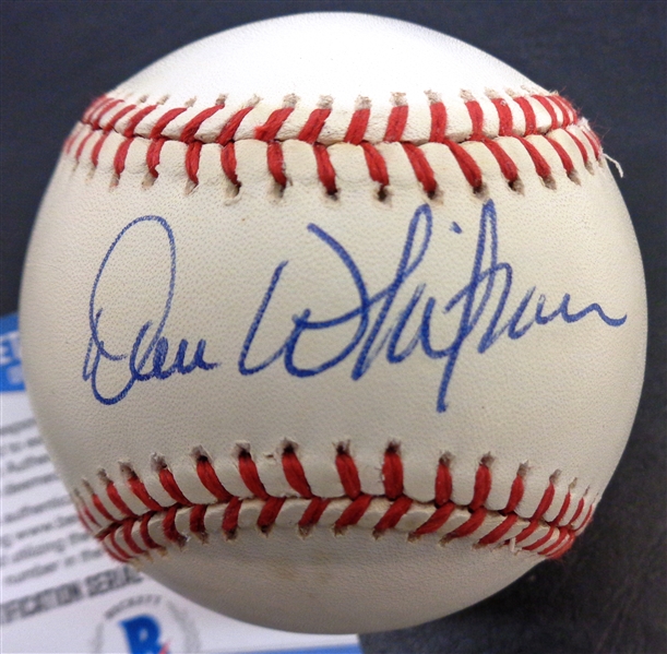 Dan Whitmer Autographed Baseball (1984 Tigers Bullpen Catcher)