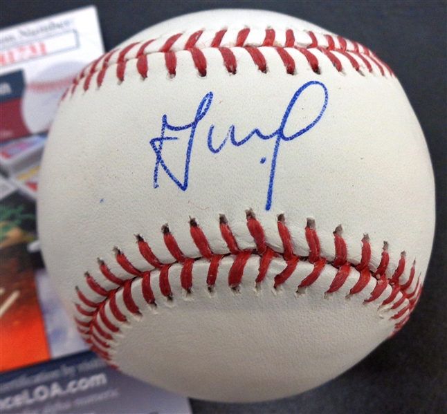 Jose Altuve Autographed Baseball
