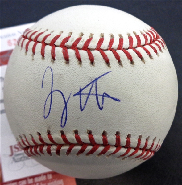 Joey Votto Autographed Baseball