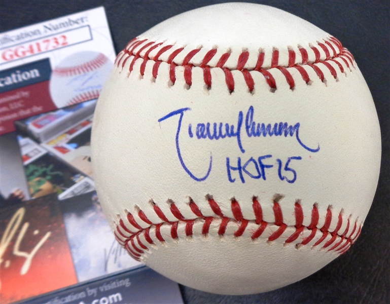 Randy Johnson Autographed Baseball w/ HOF