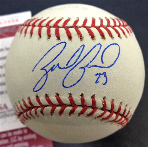Zack Greinke Autographed Baseball