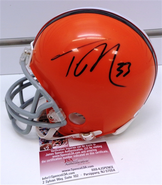 Trent Richardson Autographed Browns Mini Helmet