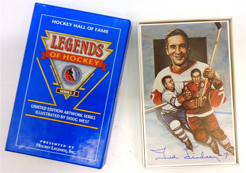 Legends of Hockey Series 2 Set with all Possible Autographs