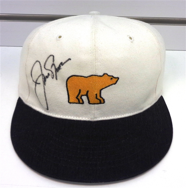 Jack Nicklaus Autographed "The Bear" Logo Hat