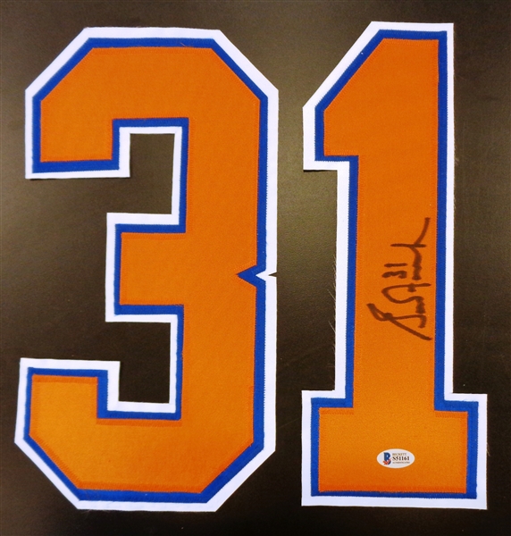 Grant Fuhr Autographed Oilers Jersey Number