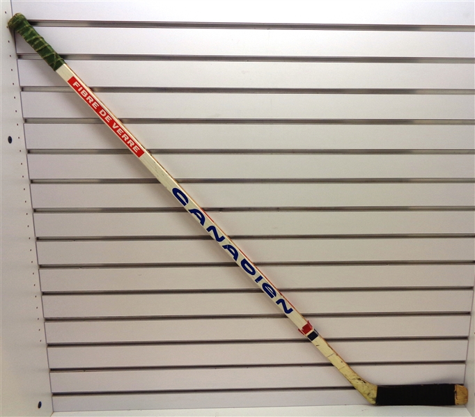 Freddy Williams Game Used Canadien Hockey Stick