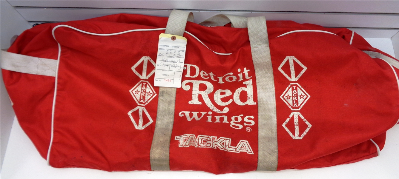 Steve Yzermans Detroit Red Wings Equipment Bag