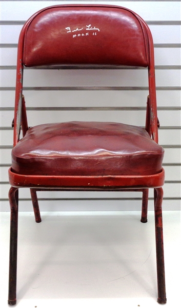 Ted Lindsay Autographed Olympia Promenade Chair
