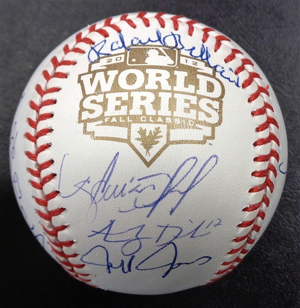 2012 Detroit Tigers Signed World Series Baseball