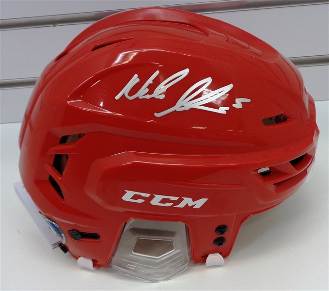 Nick Lidstrom Autographed CCM Hockey Helmet