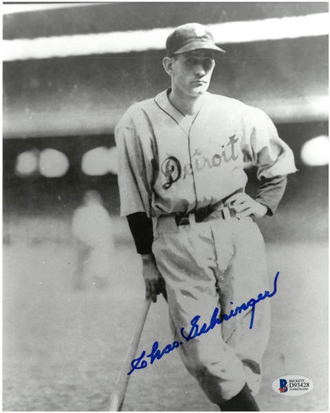 Charlie Gehringer Autographed 8x10 Photo