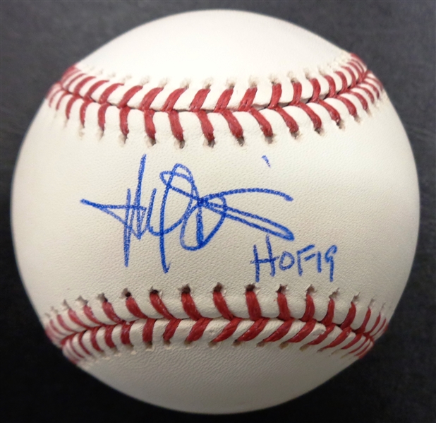 Harold Baines Autographed Baseball w/ HOF 19