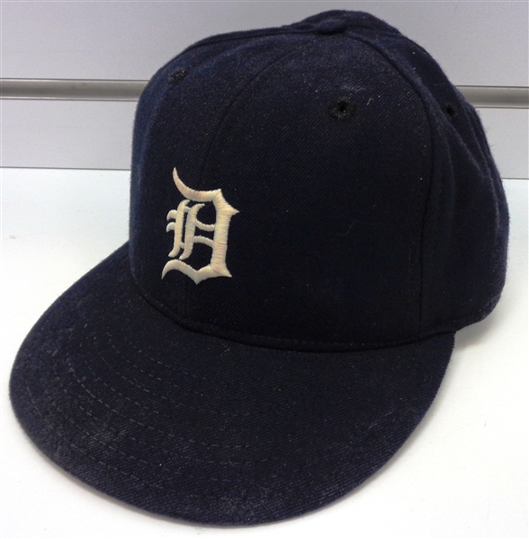 Cecil Fielder Game Used 1993 Tigers Home Hat