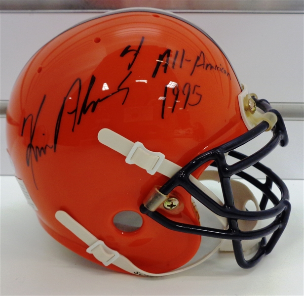 Kevin Abrams Syracuse Autographed Mini Helmet