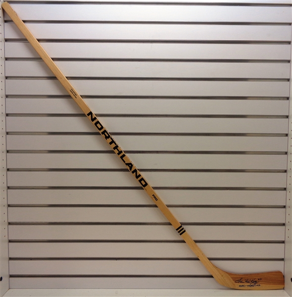 Red Kelly Autographed Northland Stick w/ Norris