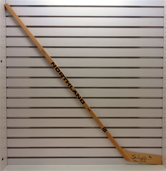 Stan Mikita Autographed Northland Stick w/ Art Ross