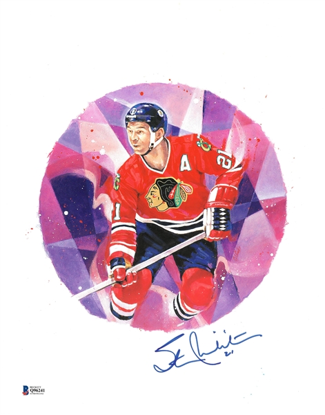 Stan Mikita Autographed Canada Post 11x14
