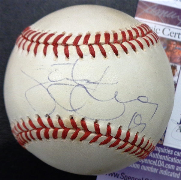 Steve Yzerman Autographed Baseball