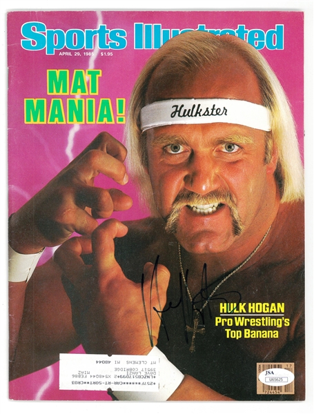Hulk Hogan Autographed 1985 Sports Illustrated