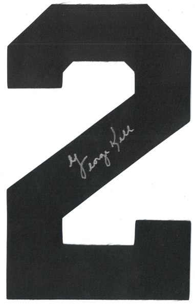 George Kell Autographed Tigers Jersey Number