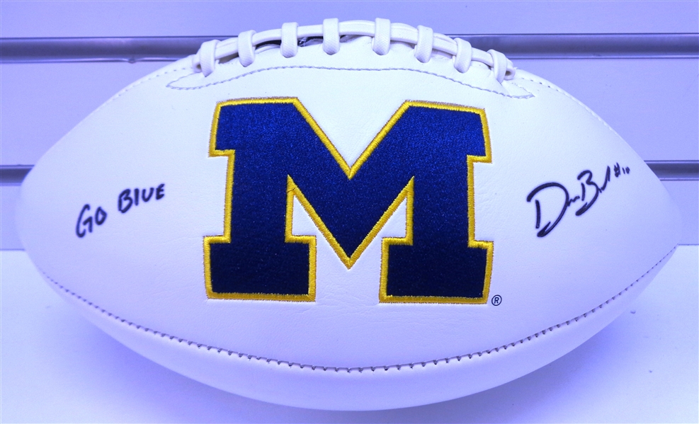 Devin Bush, Jr. Autographed Michigan Football