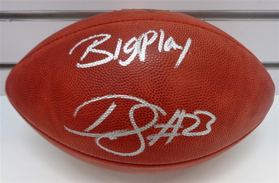 Darius Slay Autographed Official NFL Football w/ Big Play
