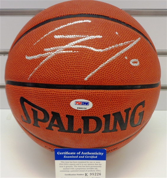 Gilbert Arenas Autographed Basketball