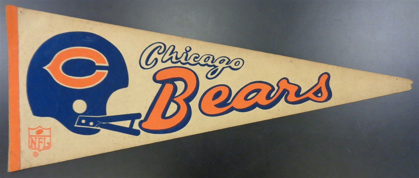 Chicago Bears 1970s Pennant