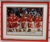 Russian 5 Autographed Framed 11x14 Photo