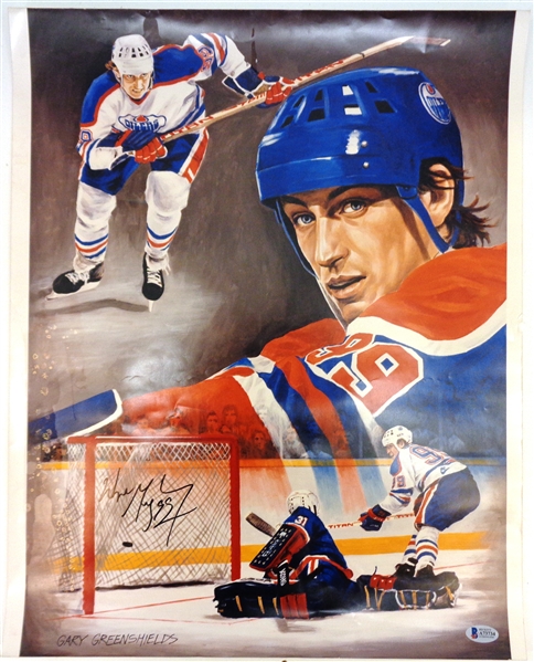Wayne Gretzky Autographed 16x20 Photo