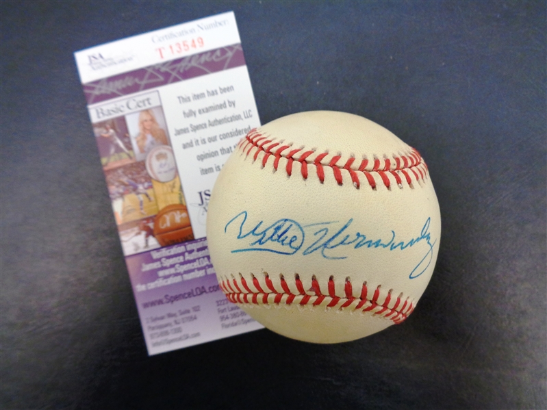 Willie Hernandez Autographed Baseball