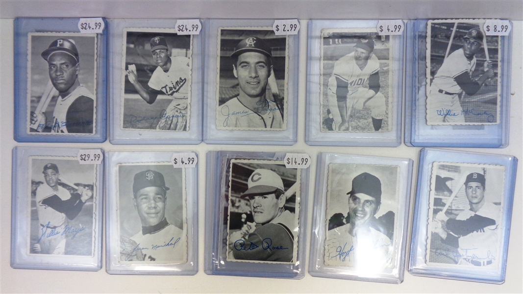 1968/69 Topps Deckle Edge Lot