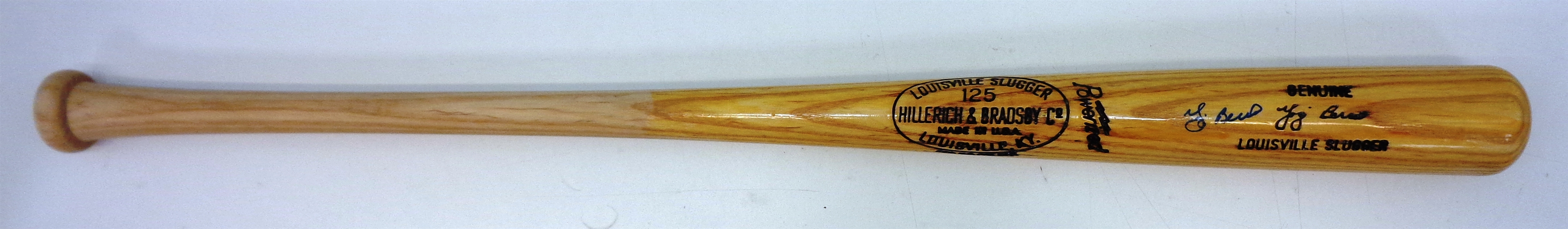 Yogi Berra Autographed Louisville Slugger Game Model Bat