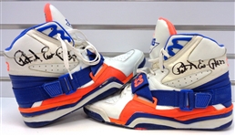 Patrick Ewing Game Used Autographed Shoes