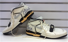 Chris Mullin Game Used Autographed Nike Shoes