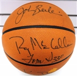 State of Michigan College Coaching Legends Signed Basketball