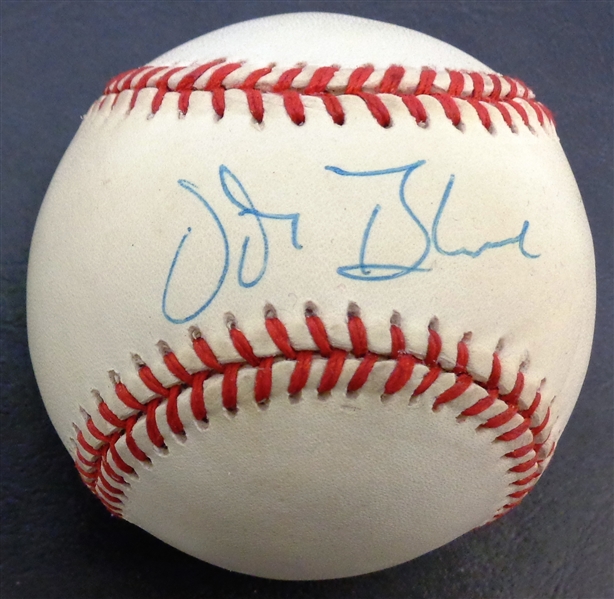 Vida Blue Autographed Baseball