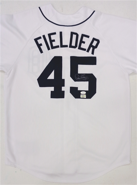 Cecil Fielder Autographed Tigers Jersey