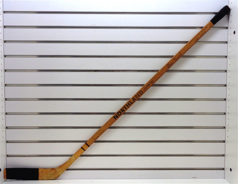 Gordie Howe Game Used Autographed Northland Stick