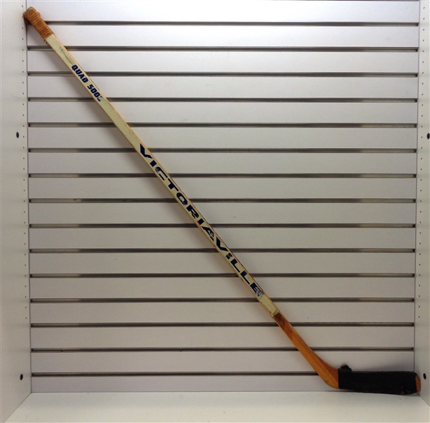 Kevin Lowe Game Used Stick (Kocur Collection)