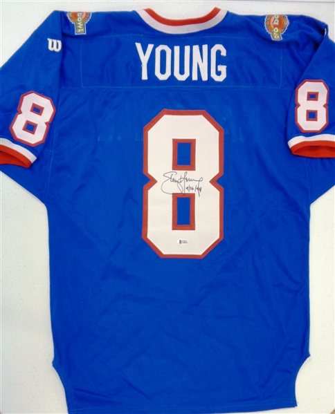 Steve Young Autographed Pro Bowl Jersey