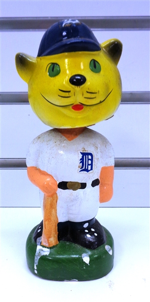 Detroit Tigers Vintage Tiger Head Bobblehead