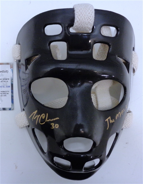 Gerry Cheevers Autographed Replica Goalie Mask Inscribed