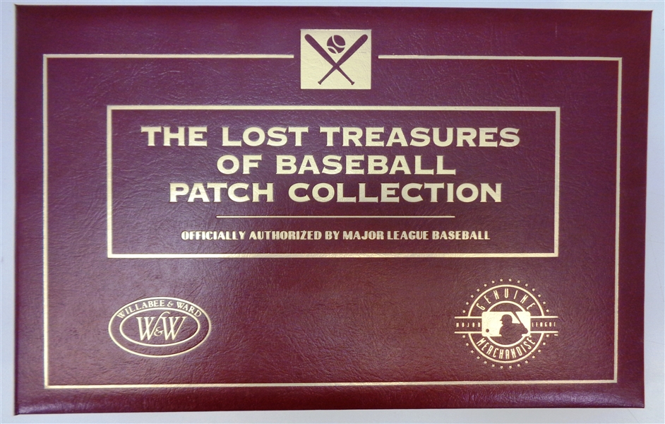 The Lost Treasures of Baseball Patch Collection