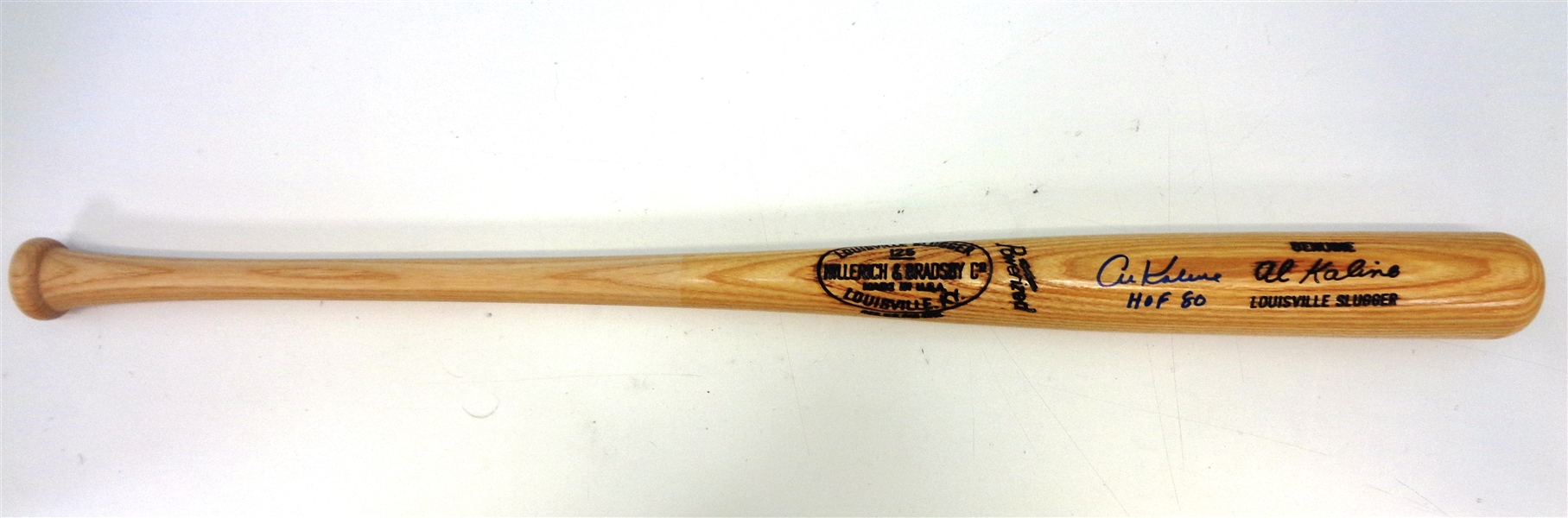 Al Kaline Autographed Louisville Slugger Game Model Bat