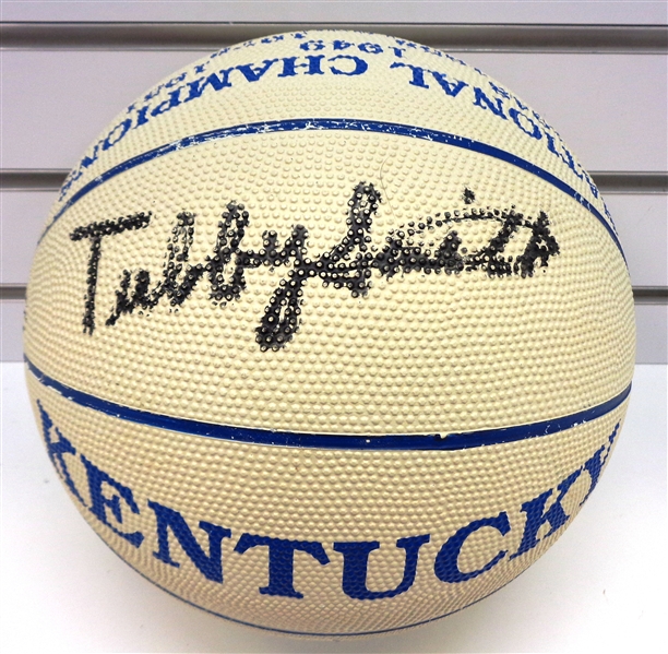 Tubby Smith Autographed Kentucky Ball