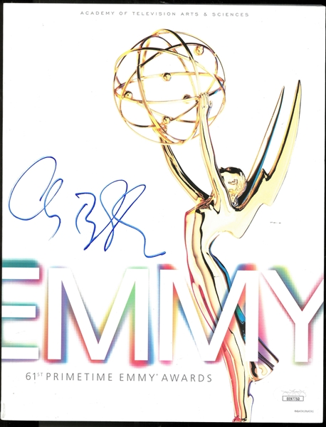 Alec Baldwin Autographed 61st Emmy Awards Program