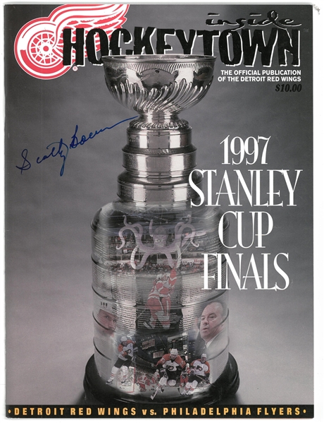 Scotty Bowman Autographed 1997 Stanley Cup Program
