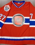 Mickey Redmond Autographed Battle of the Brands United Way Jersey
