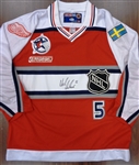 Nick Lidstrom Autographed 2000 All Star Jersey
